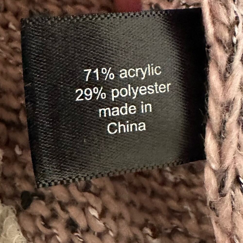 Lane Bryant Textured Knit Sweater in Soft Mauve Size 18/20 - Picture 6 of 6